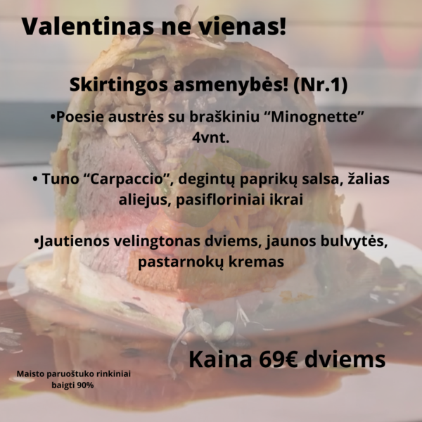 Skirtingos asmenybės! Nr.1